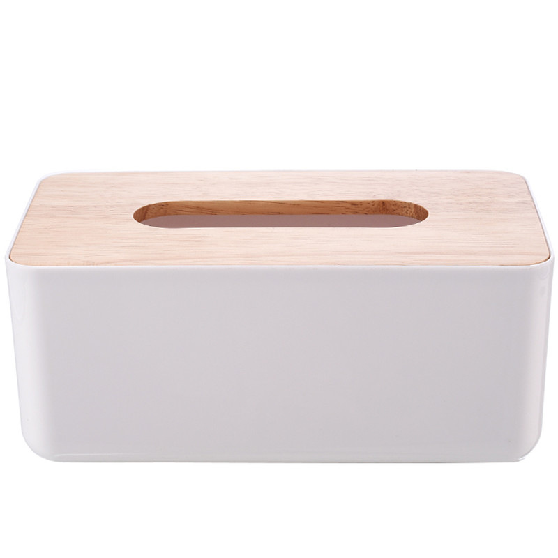 spsauce创意纸巾盒餐厅橡木抽纸盒餐巾盒客厅车用纸巾收纳盒