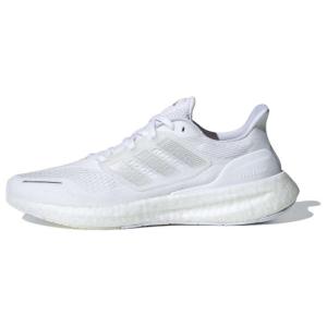 正品阿迪达斯adidas Pureboost 23 舒适简约减震耐磨低帮跑步鞋男女同款白色10791585