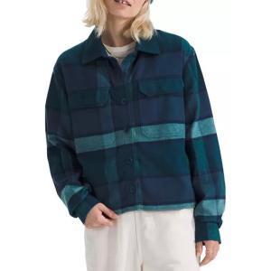 北面(The North Face)女士夹克 Valley Flannel经典复古保暖舒适透气防风休闲外套