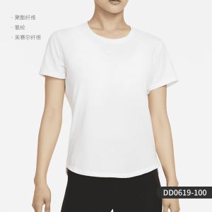 Nike/耐克 女子训练休闲短袖运动T恤 DD0619-100 D