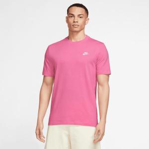 耐克NIKE NSW 俱乐部短袖 T 恤 粉色 休闲百搭舒适透气 轻盈柔顺 轻薄弹性圆领男款R4997013