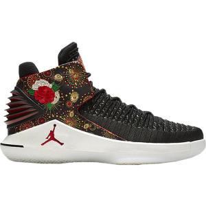 [官方正品]耐克 AJ Jordan XXXII系列男士城市运动休闲百搭篮球鞋 黑色/白色-红色AJ6331-042