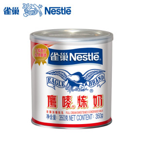 雀巢鹰唛炼奶炼乳早餐伴侣甜点咖啡辅料烘焙原料罐装350g*1罐