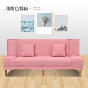 简易懒人布艺沙发床CIAA多功能小户型可折叠1.8米单人双三人客厅两用