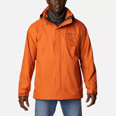 哥伦比亚Columbia男士冲锋衣Bugaboo™ II 系列运动时尚 防水防风 户外旅行男士三合一冲锋衣