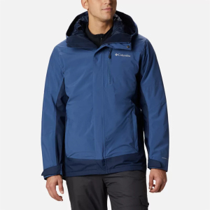 哥伦比亚Columbia男士冲锋衣 Lhotse™ III系列防水防风 简约百搭 户外旅行男士三合一冲锋衣