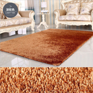 家柏饰(CORATED)北欧免洗加密丝地毯亮丝地毯客厅茶几毯卧室床边地毯瓷砖展示