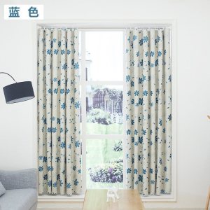 美帮汇简易窗帘成品遮光窗帘免打孔安装出租屋宿舍小短卧室伸缩杆窗帘布