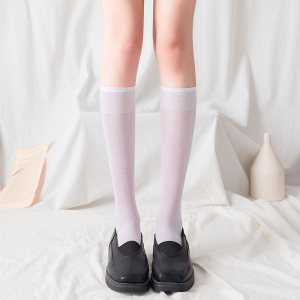 SHANCHAO中筒丝袜夏超薄中长袜子女肉色性感半筒夏隐形半截薄款短袜