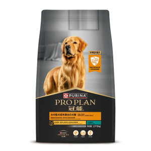 冠能狗粮中大型犬成犬哈士奇拉布拉多边牧柯基萨摩耶德牧通用型全价犬粮良好消化狗干粮2.5kg 12kg