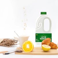 君乐宝(JUNLEBAO)益生菌风味发酵乳低温原味大桶酸奶1180g*2瓶 组合装