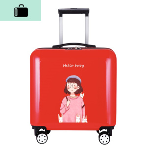 小型行李箱拉杆女20轻便密码可爱旅行箱韩版小号登机箱子18寸订制NEW LAKE拉杆箱