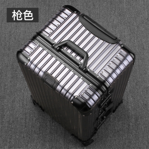 爱纽斯全铝镁合金拉杆箱30寸超大加厚运动款行李箱32寸金属旅行箱28寸万向轮大容量出国托运箱男女密码箱26寸皮箱子硬箱包
