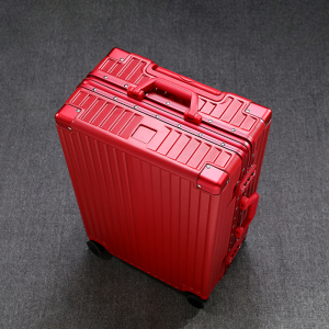 爱纽斯铝框行李箱24寸拉杆箱万向轮男女小型登机箱20寸ins网红密码箱复古旅行箱28寸出国托运箱子皮箱包26寸