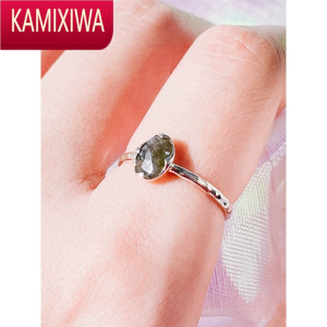 KAMIXIWA设计水晶戒指女小众设计高级感2022年新款潮时尚闺蜜指环