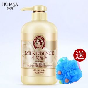 韩婵沐浴露牛奶柔滑沐浴露家庭装800ml