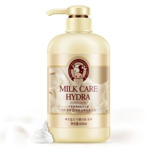 韩婵沐浴露牛奶柔滑沐浴露家庭装800ml