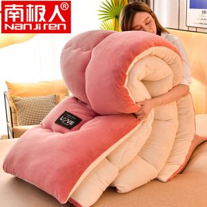 牛奶绒被子冬被双面绒家用棉被子秋冬保暖加厚被芯