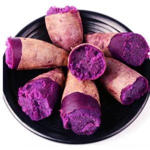新鲜紫薯精选现挖紫地瓜粉糯香甜山芋番薯紫罗兰紫红薯1-9斤
