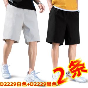 夏季短裤男外穿潮流新款五分裤沙滩裤休闲短裤男直筒裤