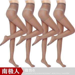 丝袜女夏天连裤袜春秋薄款长筒黑肉色菠萝超薄