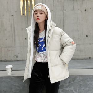 面包服短款棉衣棉服女韩版宽松秋冬季外套棉袄