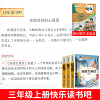 [全3册]快乐读书吧三年级上 [正版]快乐读书吧三年级上册全套3本书籍稻草人叶圣陶安徒生童话全集格林童话全集完整版三年级