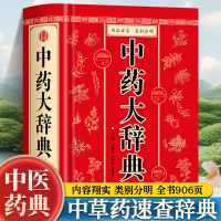 [正版]中药大辞典 精装版全套 原版 中药学书籍词典 辞典中药书中药材中药字典中医药大词典药学医学工具书药膳大辞典剂量倪