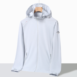 渔人船长夏季情侣款防晒衣男女轻薄透气弹力冰丝防紫外线休闲运动户外风衣外套