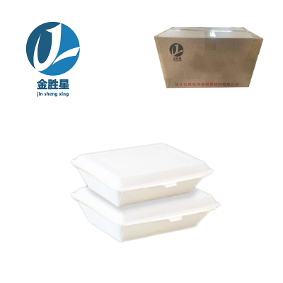 金胜星 一次性纸米饭盒500ml 纯白加厚 1000只/箱