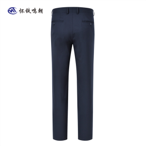 怀铁鸣朝西裤HT-G035 办公室人员工作服装羊毛西裤劳保工作服套装 个性定制 厂家直销 私人订制 AI智能量体