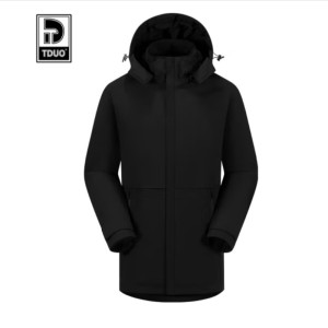 TDUO中长款商务夹克式羽绒服R12 件