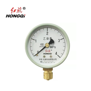 红旗 乙炔压力表 定制检测款 YY60 块