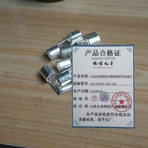 依诺九吉 C45空开接线端子紫铜线鼻子冷压端子 多型号 个