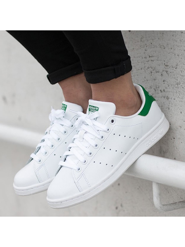 adidas/阿迪達斯 男鞋女鞋 2017新款 三葉草 金標貝殼頭stan smith