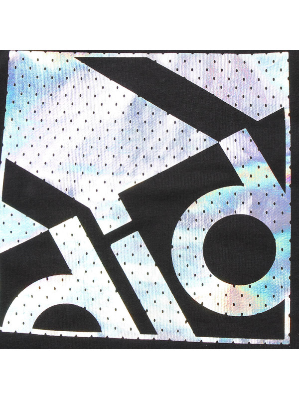 adidas阿迪达斯女装卫衣套头衫运动服az4841黑 白