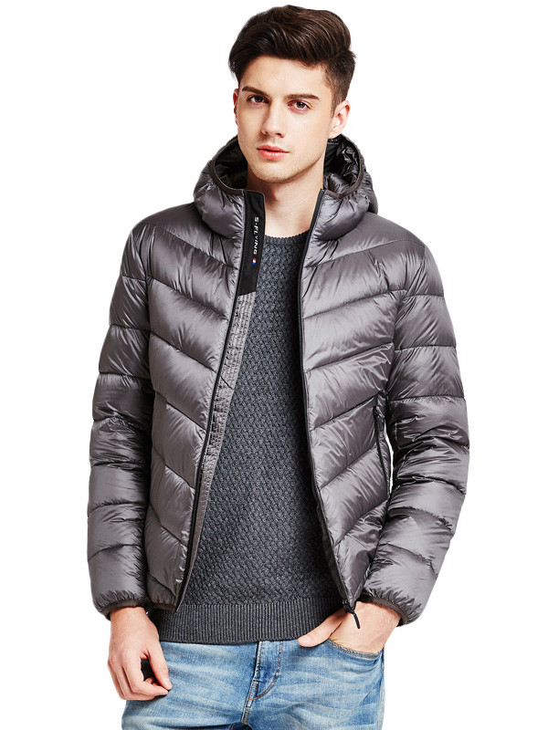 雪中飞2016年新款羽绒服男士轻薄连帽短款宽松休闲冬装x1601721