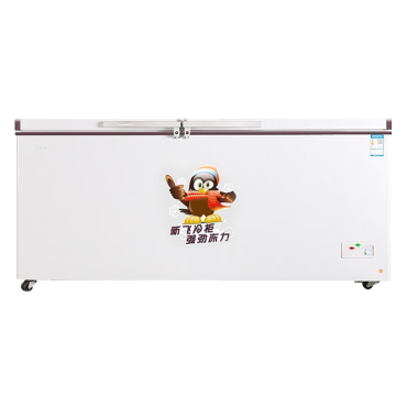 新飞(frestec) 539升商用大冰柜冷藏冷冻转换大容量卧式冷柜单温柜