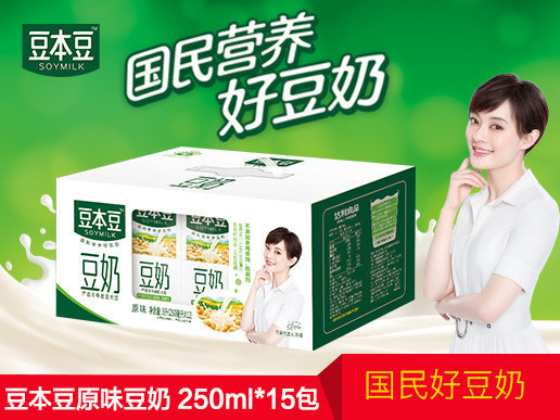 250ml*15包利乐包原味豆奶